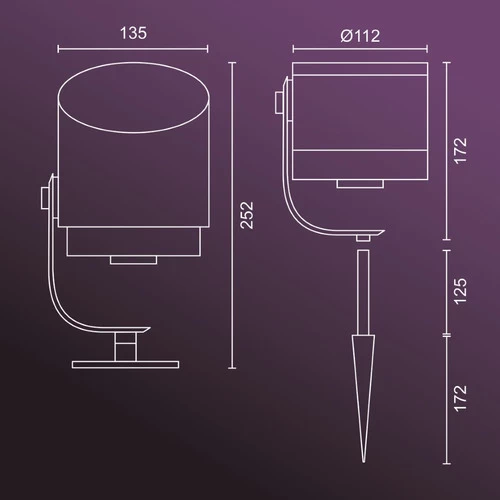 Philips Hue Lily XL Erdspieß White And Color Doppelpack – Bild 5