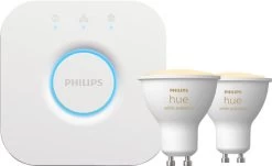 Philips Hue White Ambiance GU10 Doppelpack + Hue Bridge