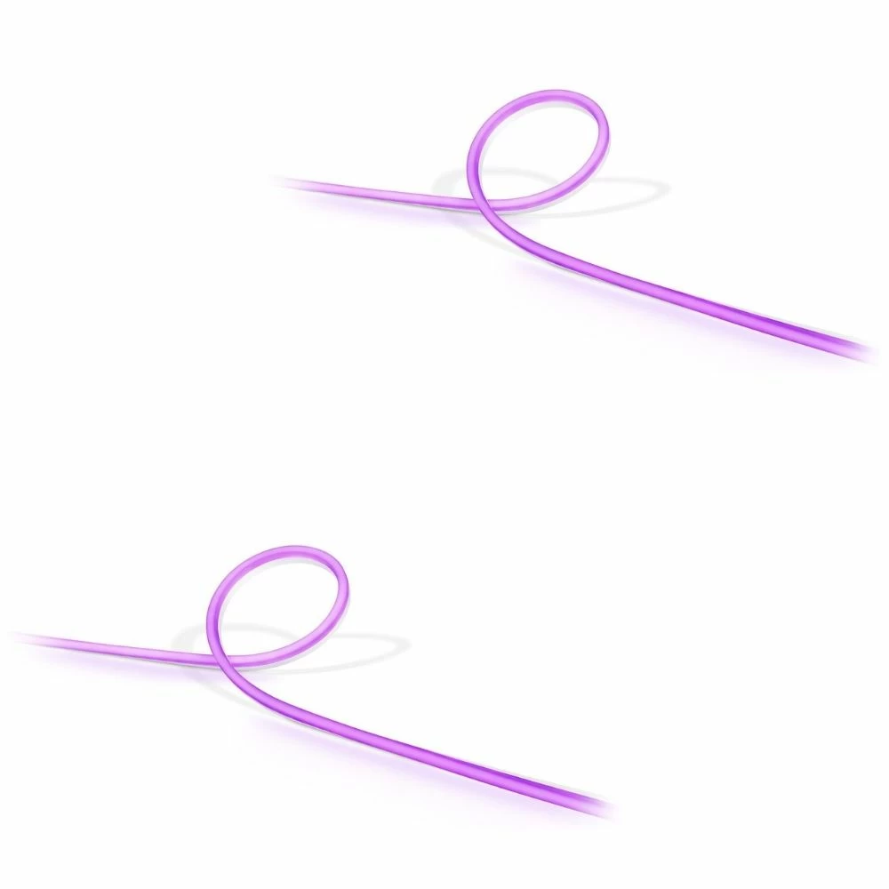 Philips Hue Bluetooth White & Color Ambiance Outdoor Lightstrip 2m 2er Pack – Bild 2